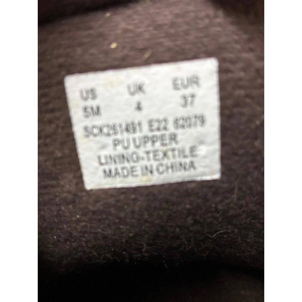 Sperry Saltwater Duck Boots Brown Black Lace Up Ankle‎ Rain Boots Womens 5M